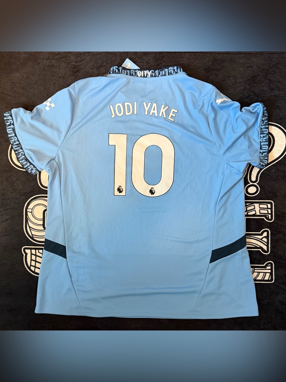 NWT Puma Manchester City Jodi Yake #10 Home Jersey Men’s XXL